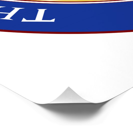 Poster drapeau de la république de l'Ohio (Coin)