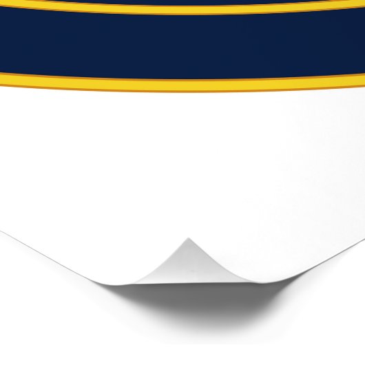 Poster drapeau de la république de l'Oregon (Coin)