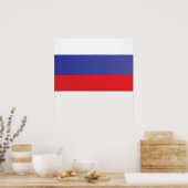 Poster Drapeau de la Russie (Cuisine)