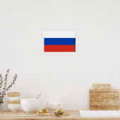 Poster Drapeau de la Russie (Cuisine)