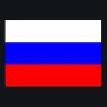 Poster Drapeau de la Russie<br><div class="desc">Russie Drapeau ; Russe ; "j'aime la russie" ; Р о с с и я ; ф</div>