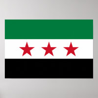 Drapeau de la Syrie