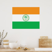 Poster Drapeau de la ville de Miami (Floride) (Cuisine)