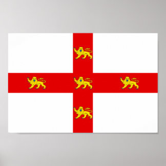 Poster Drapeau de la ville de York