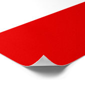 Poster Drapeau de la Yougoslavie (1945-1992) (Coin)