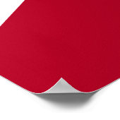 Poster Drapeau de l'Alabama (Coin)