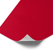Poster Drapeau de l'Alabama (Coin)