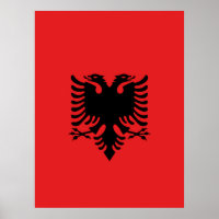Drapeau de l'Albanie