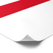 Poster Drapeau de l'Angleterre (Coin)