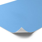 Poster Drapeau de l'Argentine (Coin)