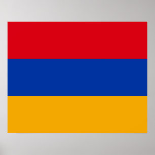 Poster Drapeau de l'Arménie