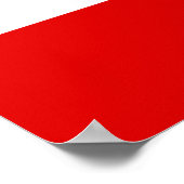 Poster Drapeau de l'Autriche (Coin)