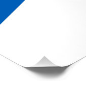 Poster Drapeau de l'Écosse (Coin)