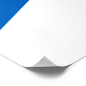 Poster Drapeau de l'Ecosse, le drapeau Saltire, Andrew's  (Coin)