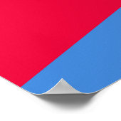 Poster Drapeau de l'Érythrée (Coin)