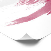 Poster Drapeau de l'état de Floride brosse trait, Drapeau (Coin)