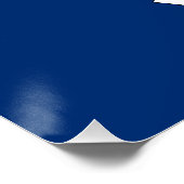 Poster Drapeau de l'État de New York (Coin)