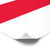 Poster Drapeau de l'État de Washington DC (Coin)