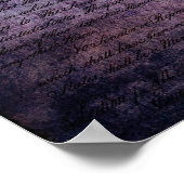 Poster Drapeau de l'État du Colorado (Coin)