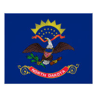 Drapeau de l'État du Dakota du Nord