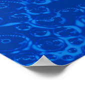Poster Drapeau de l'État du Kansas Grunge (Coin)