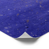 Poster Drapeau de l'État du Minnesota en détresse (Coin)