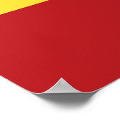 Poster drapeau de l'Éthiopie (Coin)