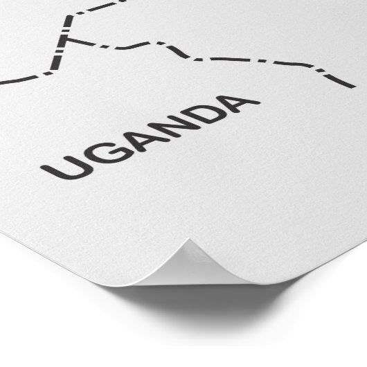 Poster drapeau de l'éthiopie (Coin)