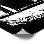 Poster Drapeau de levage pour pêche sur glace pour drapea (Coin)