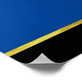 Poster Drapeau de l'Idaho (Coin)