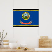 Poster Drapeau de l'Idaho (Cuisine)