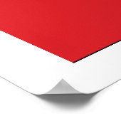 Poster Drapeau de l'île (Coin)