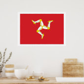 Poster Drapeau de l'île (Cuisine)