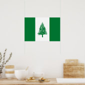 Poster Drapeau de l'île Norfolk (Cuisine)