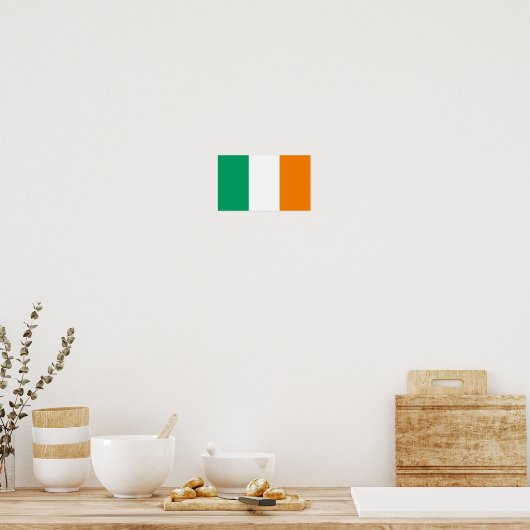 Poster Drapeau de l'Irlande (Cuisine)