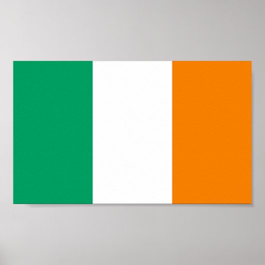 Poster Drapeau de l'Irlande (Devant)