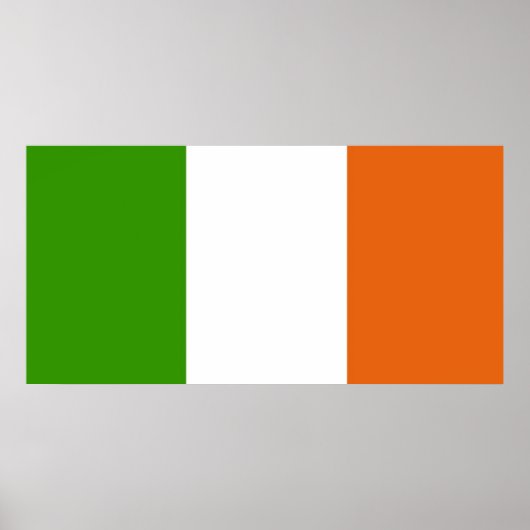 Poster Drapeau de l'Irlande (Devant)