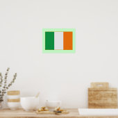 Poster Drapeau de l'Irlande - République irlandaise Tri-c (Cuisine)