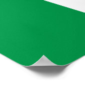 Poster Drapeau de l'Italie (Coin)