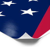 Poster Drapeau de l'Ohio (Coin)