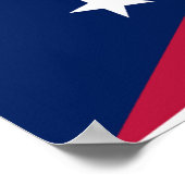 Poster Drapeau de l'Ohio (Coin)