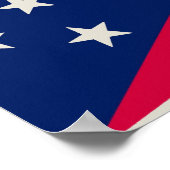 Poster Drapeau de l'Ohio : la bannière Buckeye State (Coin)