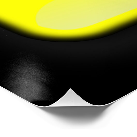 Poster Drapeau de l'Ukraine (Coin)