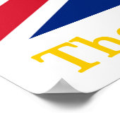 Poster Drapeau de l'Union du jubilé de diamant et crête r (Coin)