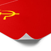 Poster Drapeau de l'Union soviétique (Coin)