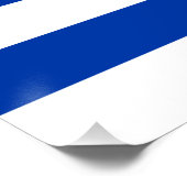 Poster Drapeau de l'Uruguay (Coin)