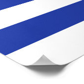 Poster drapeau de l'Uruguay (Coin)