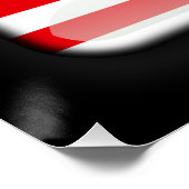 Poster Drapeau de Malaisie (Coin)