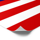 Poster Drapeau de Malaisie (Coin)