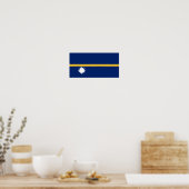 Poster Drapeau de Nauru (Cuisine)